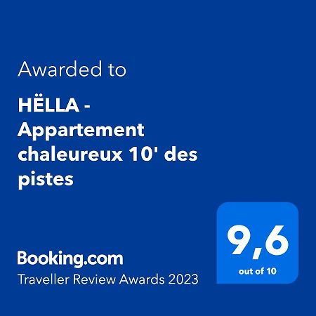 Hella - Appartement Chaleureux 10' Des Pistes Ел Тартер Екстериор снимка